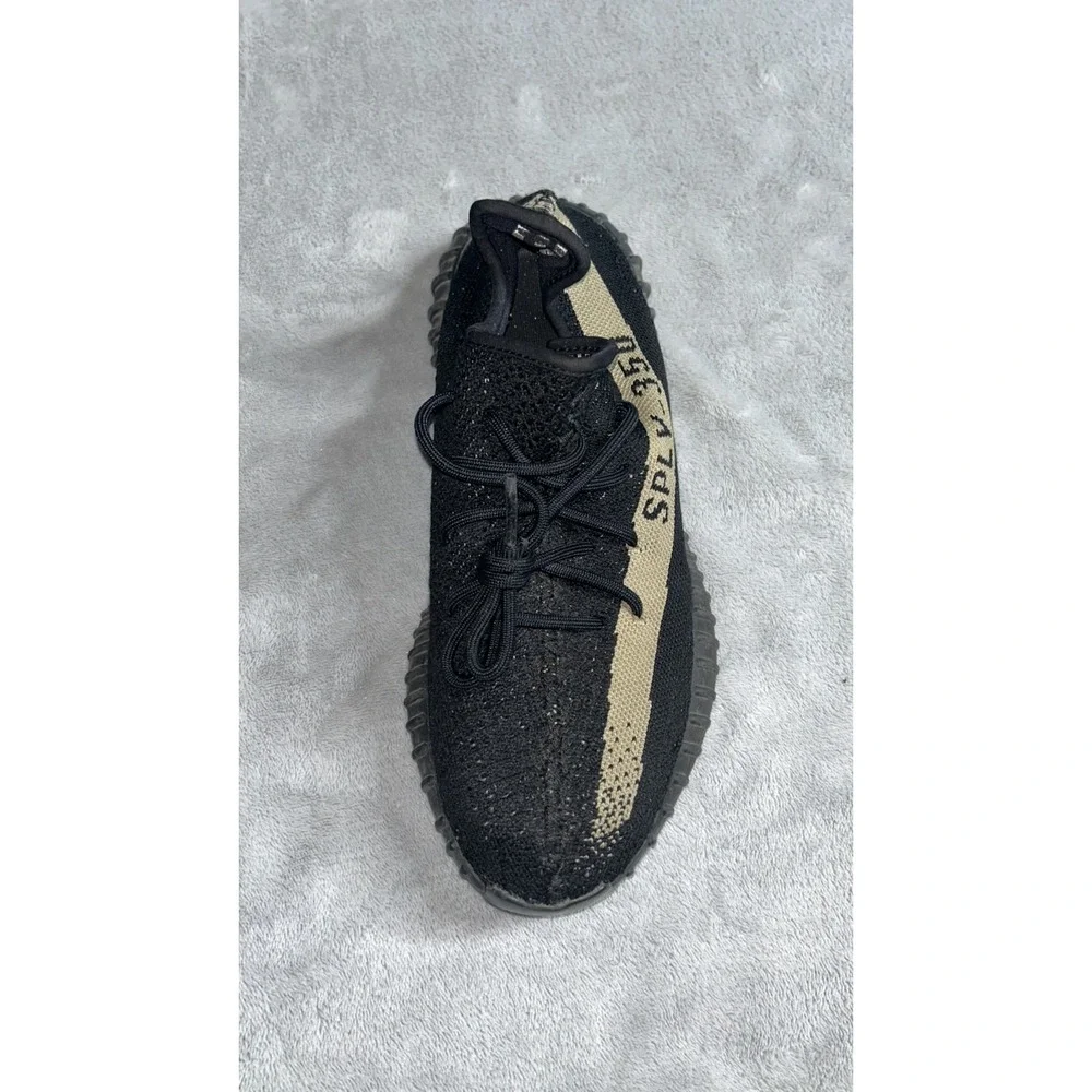 adidas Yeezy Boost 350 V2 Core Black White Size 9.5 2016 Pair No Box!